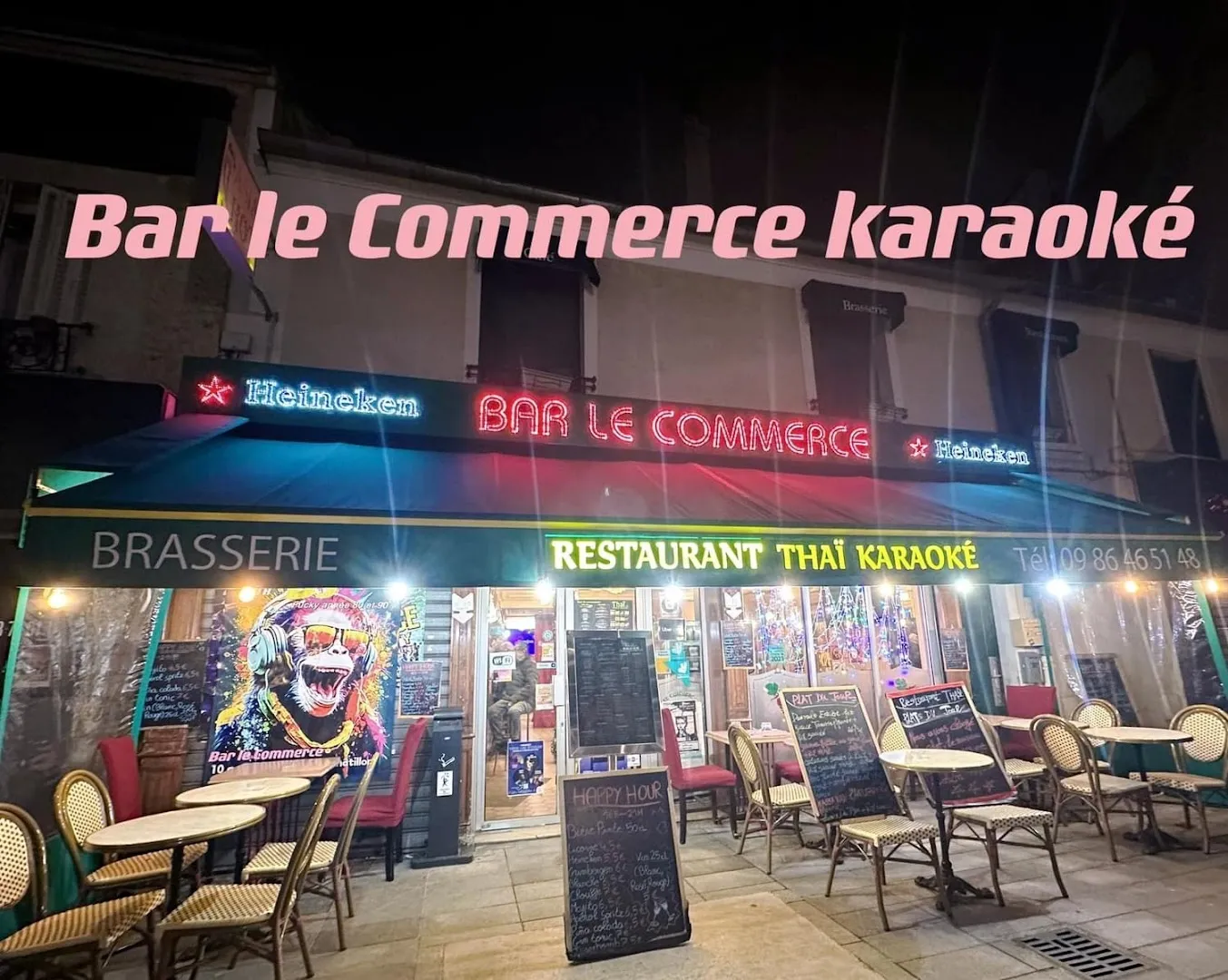 Le Commerce Brasserie et Restaurant Thaïlandais
